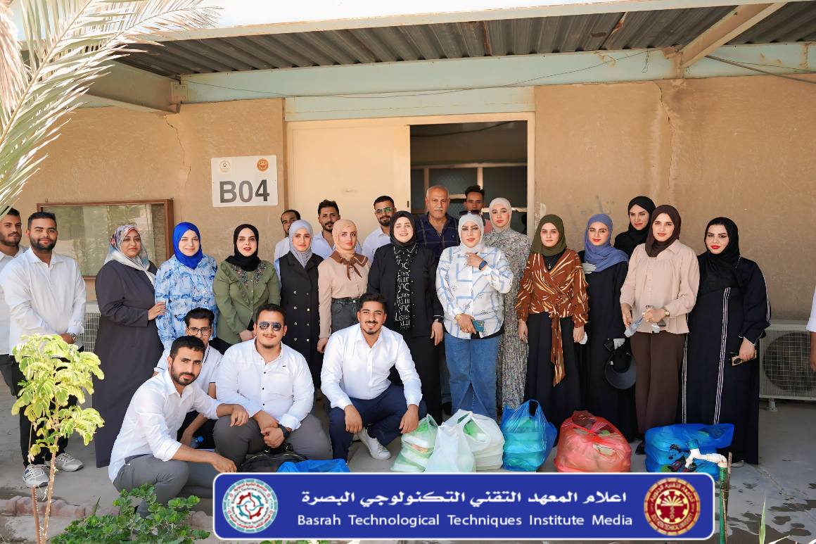 برعاية السيد عميد المعهد التقني التكنولوجي الأستاذ المساعد الدكتور ضياء كامل شري، نظم قسم تقنيات ميكانيك القدرة فعالية إنسانية متميزة تمثلت بتوزيع وجبة فطور على الأبطال في شعبة الخدمات.