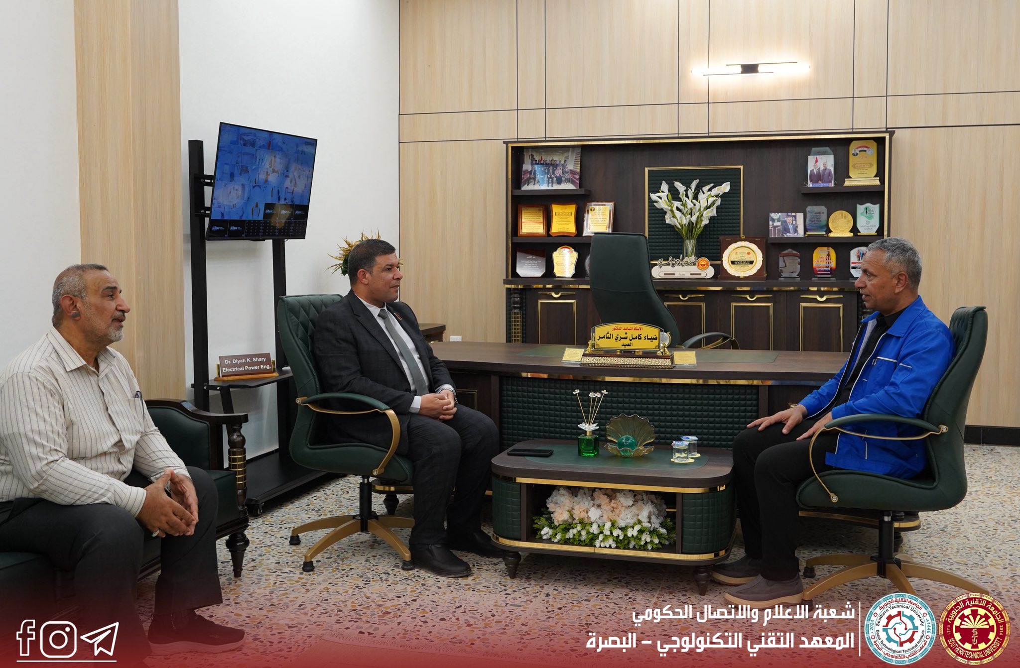 President of the Southern Technical University Leads a Comprehensive Infrastructure Overhaul at Basra Technological Institute