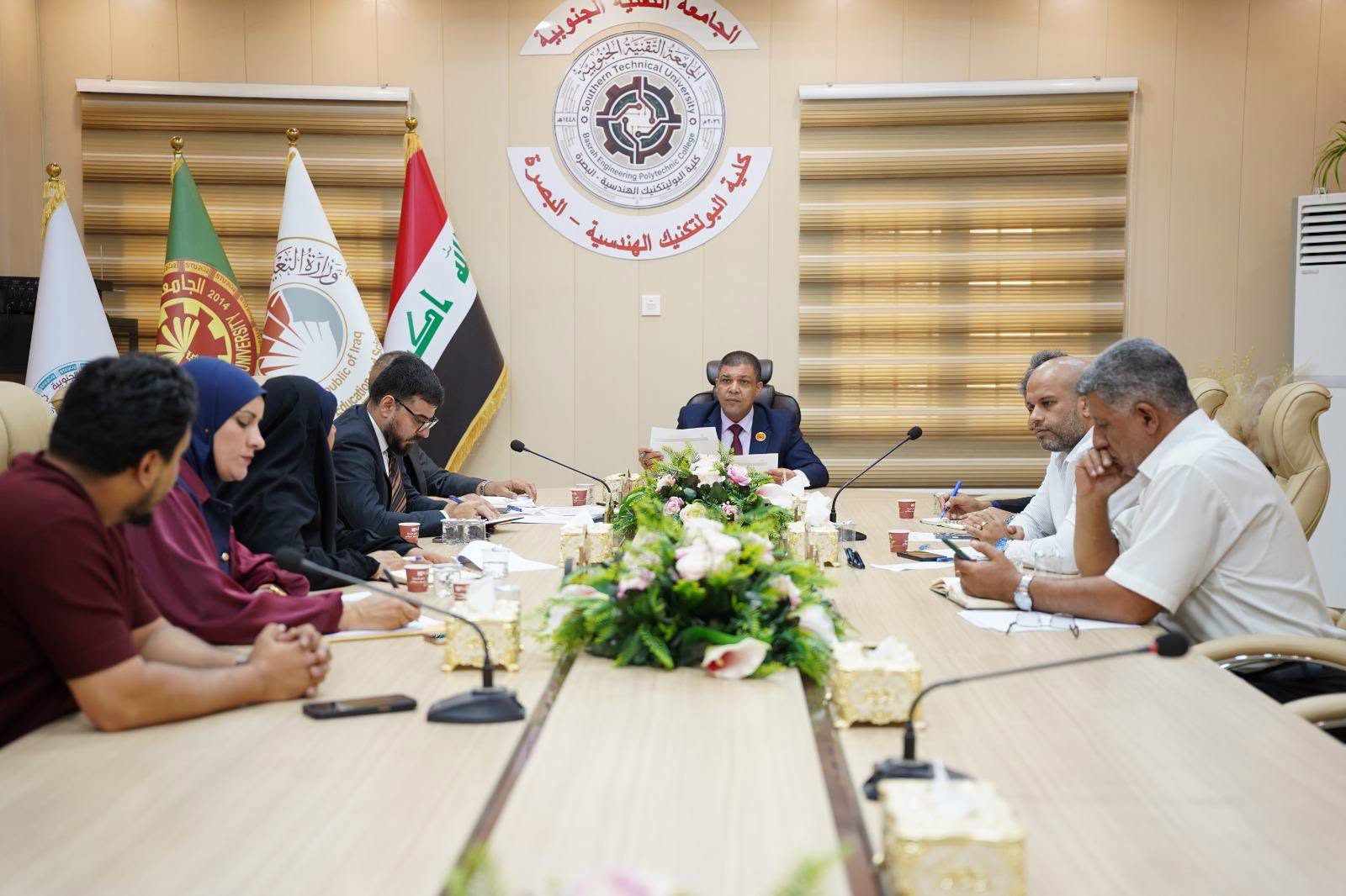 كلية البوليتكنيك الهندسية في البصرة تعقد الجلسة الثالثة لمجلس الكلية .